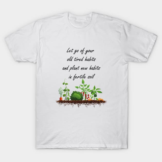 gardening T-Shirt by ART&LINES